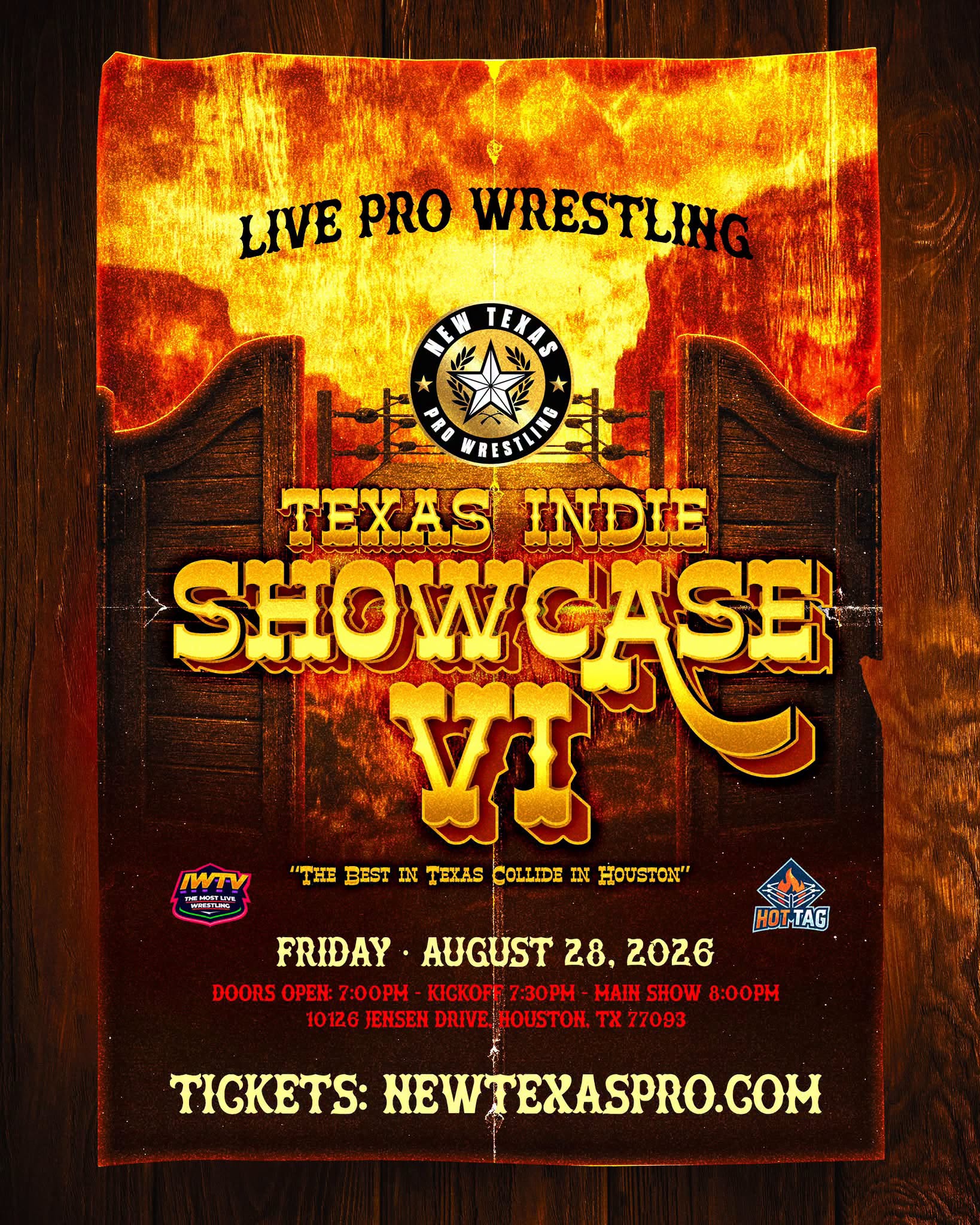 New Texas Pro Texas Indie Showcase VI