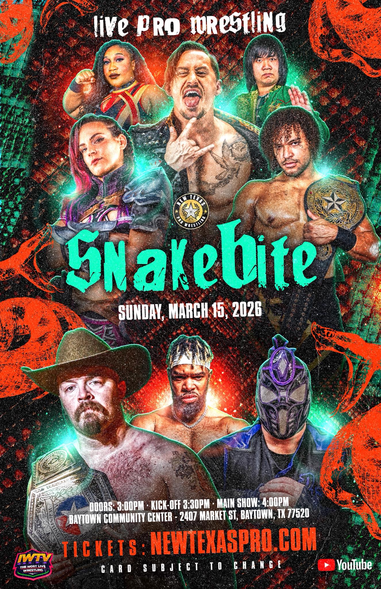 New Texas Pro Snakebite